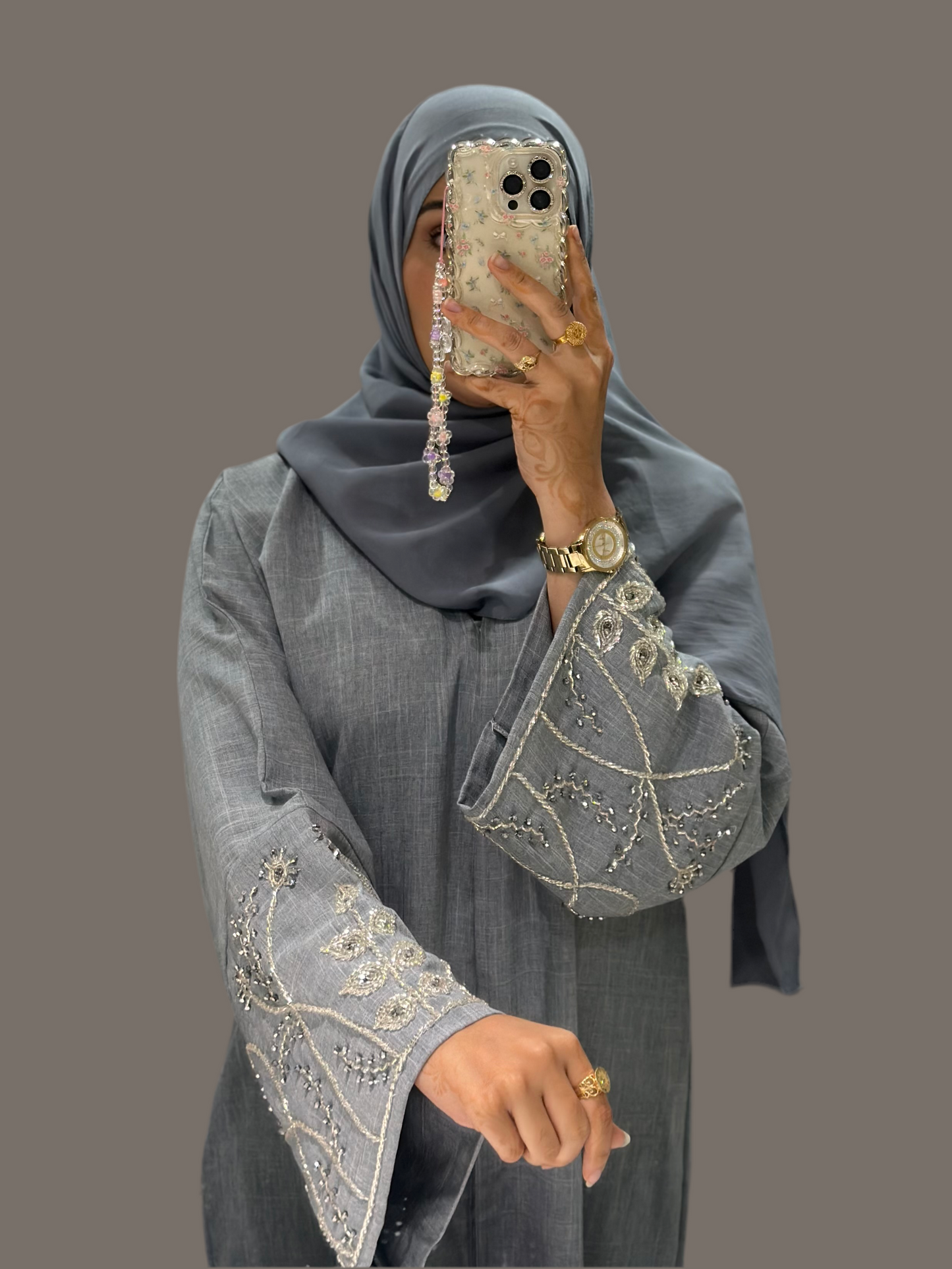 Ruha Linen Abaya